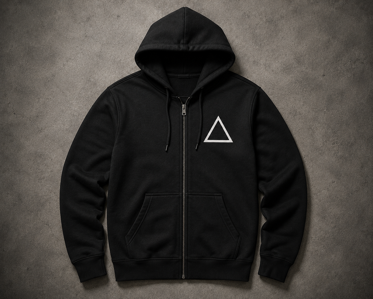 Logo Zip hoodie